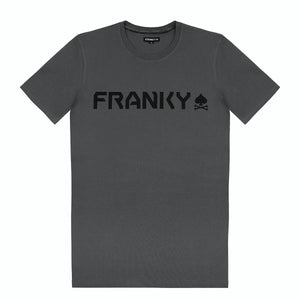 Extra long T-shirt with plain Logo
