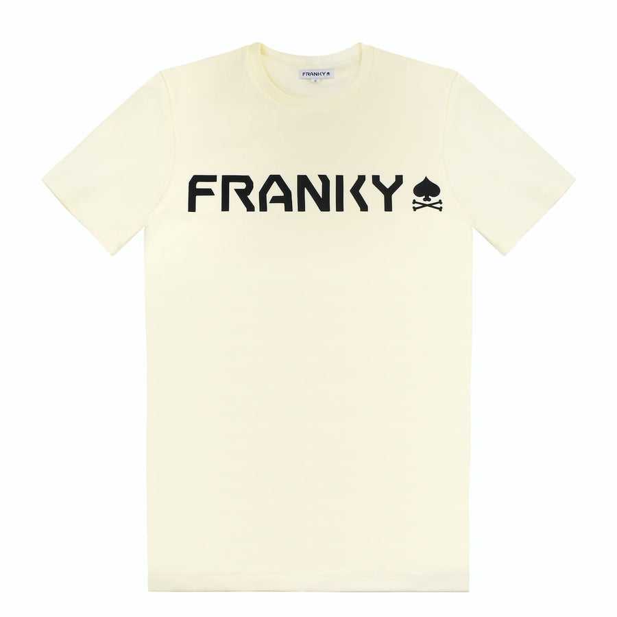 Extra long T-shirt with plain Logo