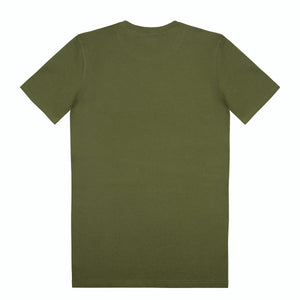Extra long T-shirt with plain Logo