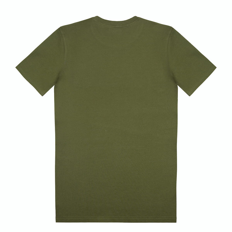 Extra long T-shirt with plain Logo