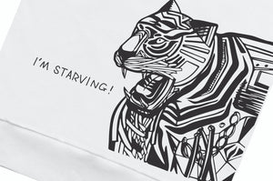 T-Shirt long arm with Tiger