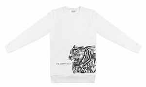 T-Shirt long arm with Tiger