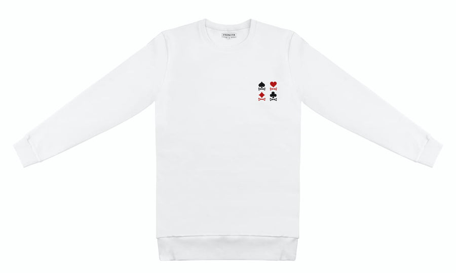 T-Shirt long arm with Trump Cards
