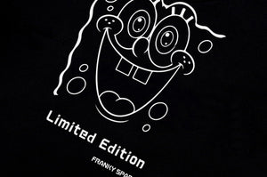 T-Shirt long arm SpongeBob "Limited Edition" black