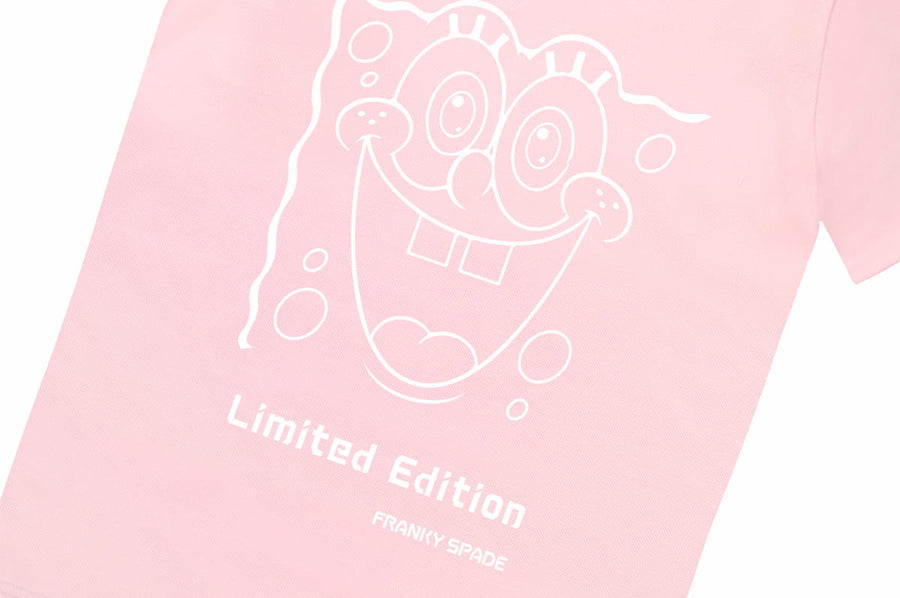 T-Shirt SpongeBob "Limited Edition" babypink