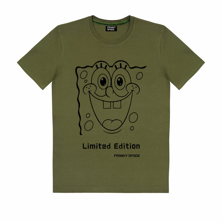 T-Shirt SpongeBob "Limited Edition" military