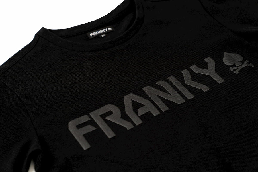 T-Shirt with Skull on Back