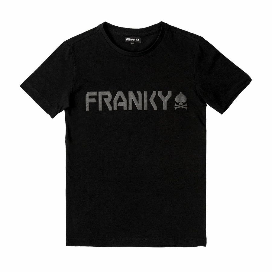 T-shirt with Logo and DJ Skull