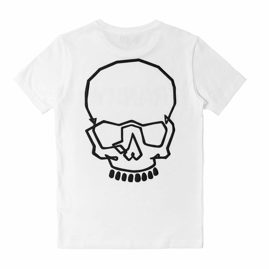 T-Shirt with Skull on Back