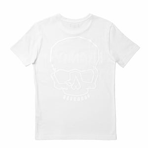 T-Shirt with Skull on Back
