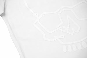 T-Shirt with Skull on Back