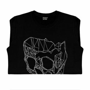 T-Shirt long arm with Skull SKS13