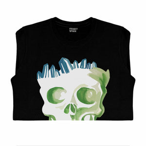 T-Shirt long arm with Skull SKC1