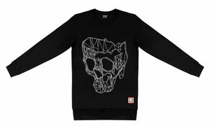 T-Shirt long arm with Skull SKS13