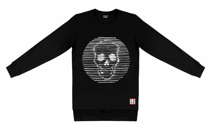 T-Shirt long arm with Skull SKS14