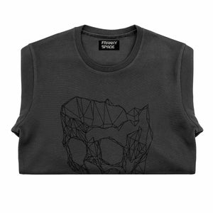 T-Shirt long arm with Skull SKS13