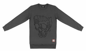 T-Shirt long arm with Skull SKS13