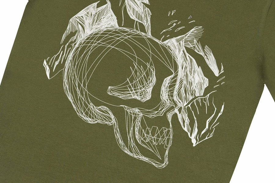 T-Shirt with Skull SKS15