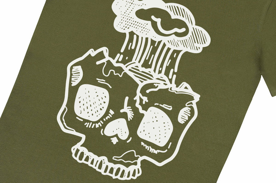 T-Shirt with Skull SKS12