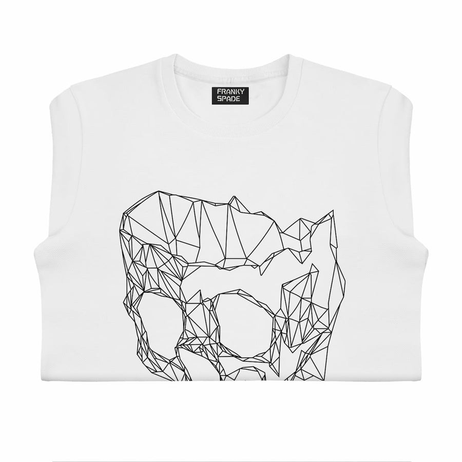 T-Shirt long arm with Skull SKS13