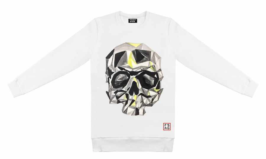 T-Shirt long arm with Skull SKC3
