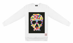 T-Shirt long arm with Skull SKC2